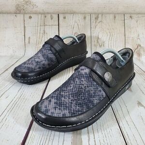 Alegria Brenna Snake Print Womens Size 41 US 10.5-11 Loafers Shoes Bre-7829